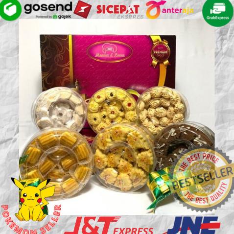 

Parsel Kue Kering Ramadan isi 6 Toples Brand Monica & Loren ! SALE !