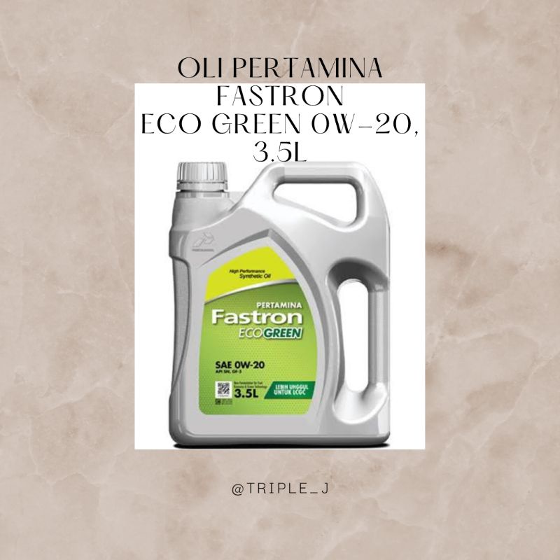 Oli Pertamina Fastron 0w-20 3,5Liter - Original Pertamina