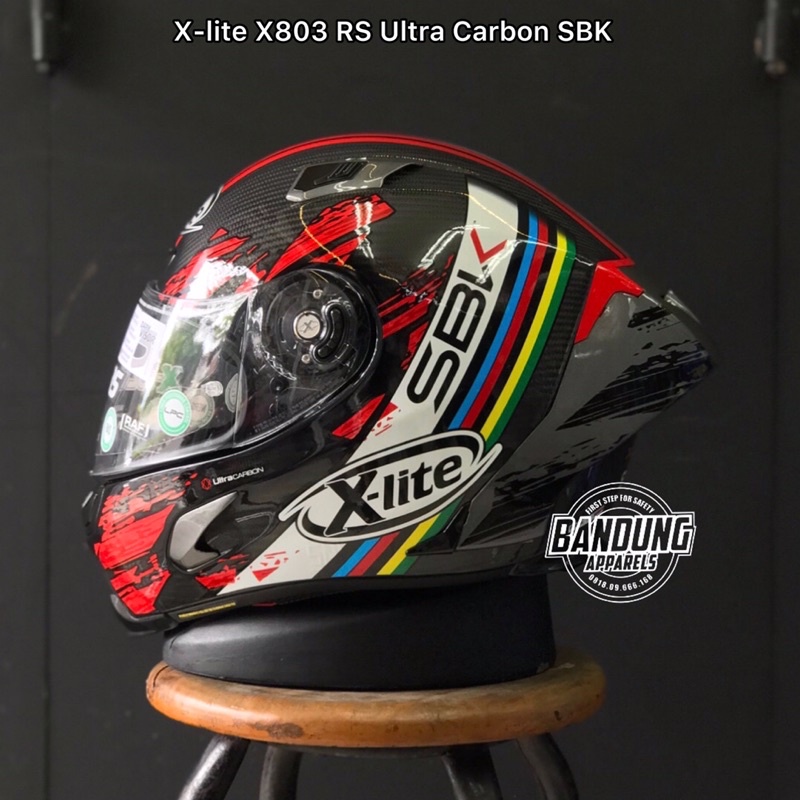 Helm Full Face X-Lite X803 RS Ultra Carbon SBK #068