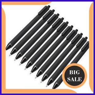 

Mijia Set 10PCS Pulpen Gel Cetek Bulpen Hitam Premium Kantor onderdil 54PR23