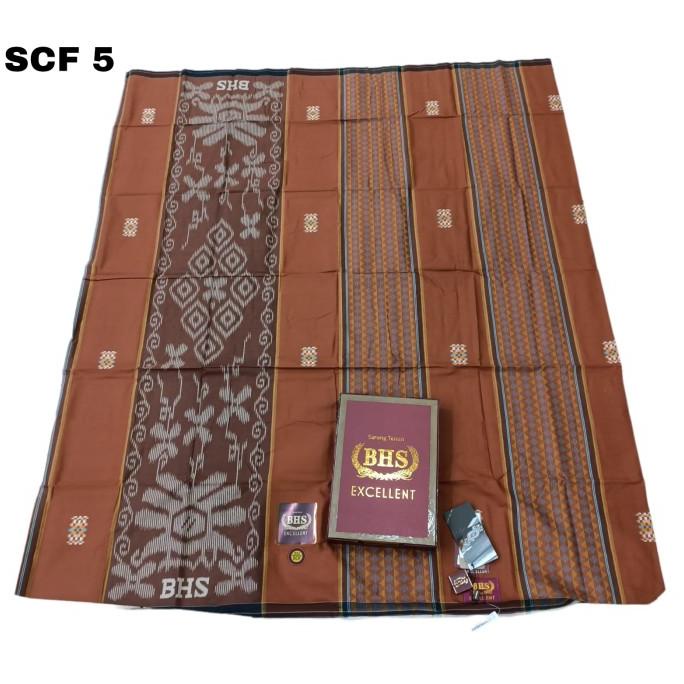 Sarung Tenun BHS Excellent Gold Seri SGS Sarung Premium