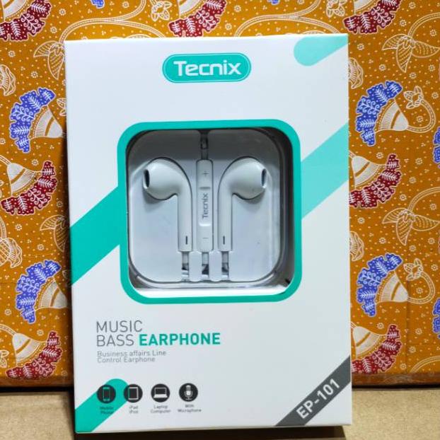 Promo - Hans Tecnix EP-101 3.5mm, Type-C & Lighting 8pin / Headset / Earphone Original Tecnix 