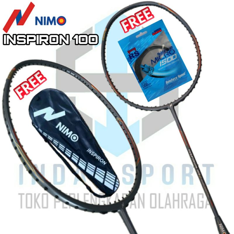 Raket NIMO INSPIRON 100 30Lbs 100% Original