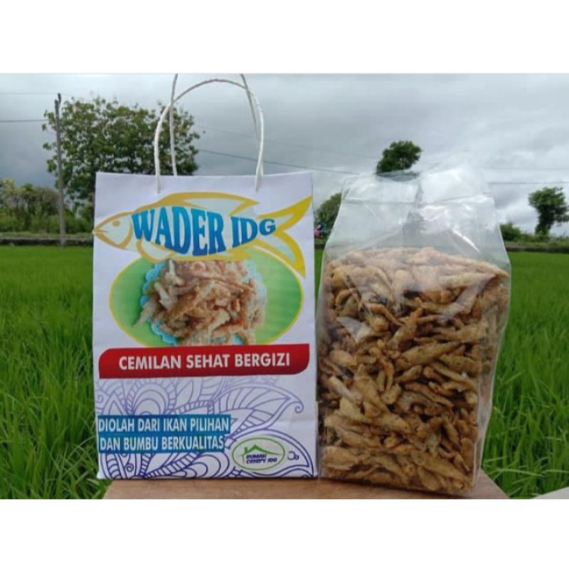 

wader crispy IDG keripik ikan