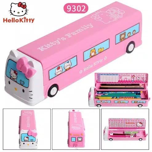 

TERLARIS Kotak Pensil Hello Kitty Anak Perempuan /ALAT TULIS AESTHETIC/ALAT TULIS SET/ALAT TULIS