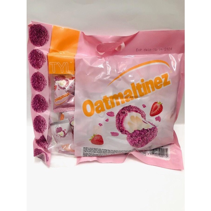

Tyl Oatmaltinez / Biskuit Cokelat Krim Ball Wafer Strawberry 300g