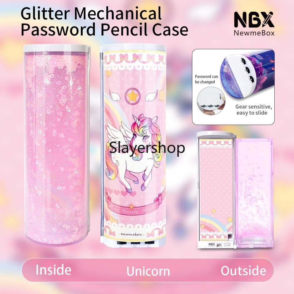 

Nbx Cil Cases Multifunctional Standing Quisand Cil Case Organizer Double Layer Cylindrical Cute Bag