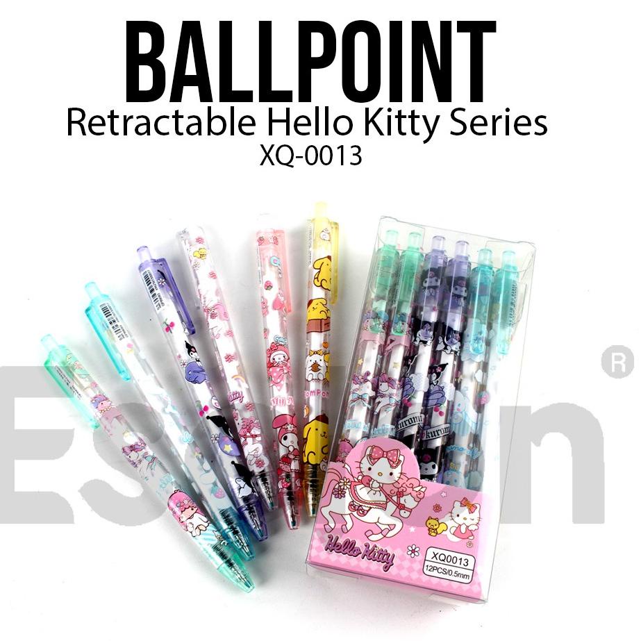 

Garansi Pemesanan 12pcs Pulpen Sanrio Fancy 80015 / 1pacl Pulpen Cetek Sanrio
