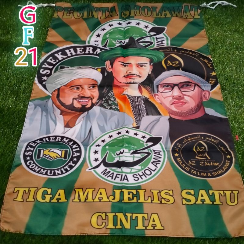 Bendera full printing PSHW-TM PUSAT MADIUN