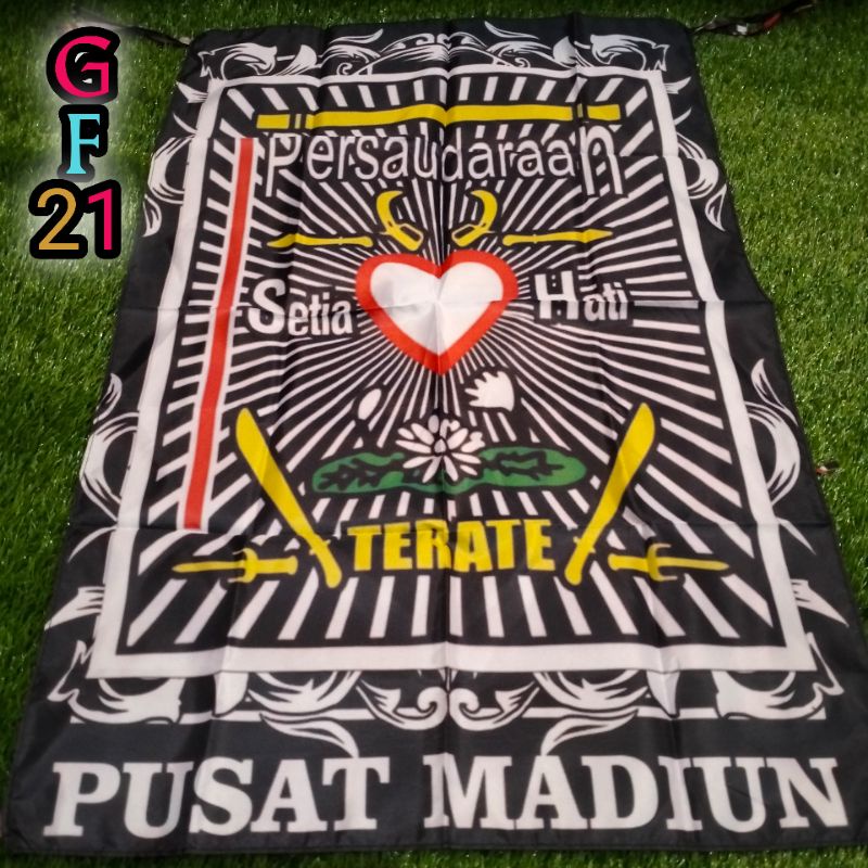 Bendera full Printing PERSAUDARAAN SETIA HATI TERATE PUSAT MADIUN