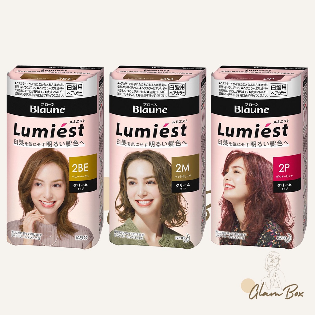 Liese Blaune Lumiest Hair Color (Penutup Uban) Semir Rambut