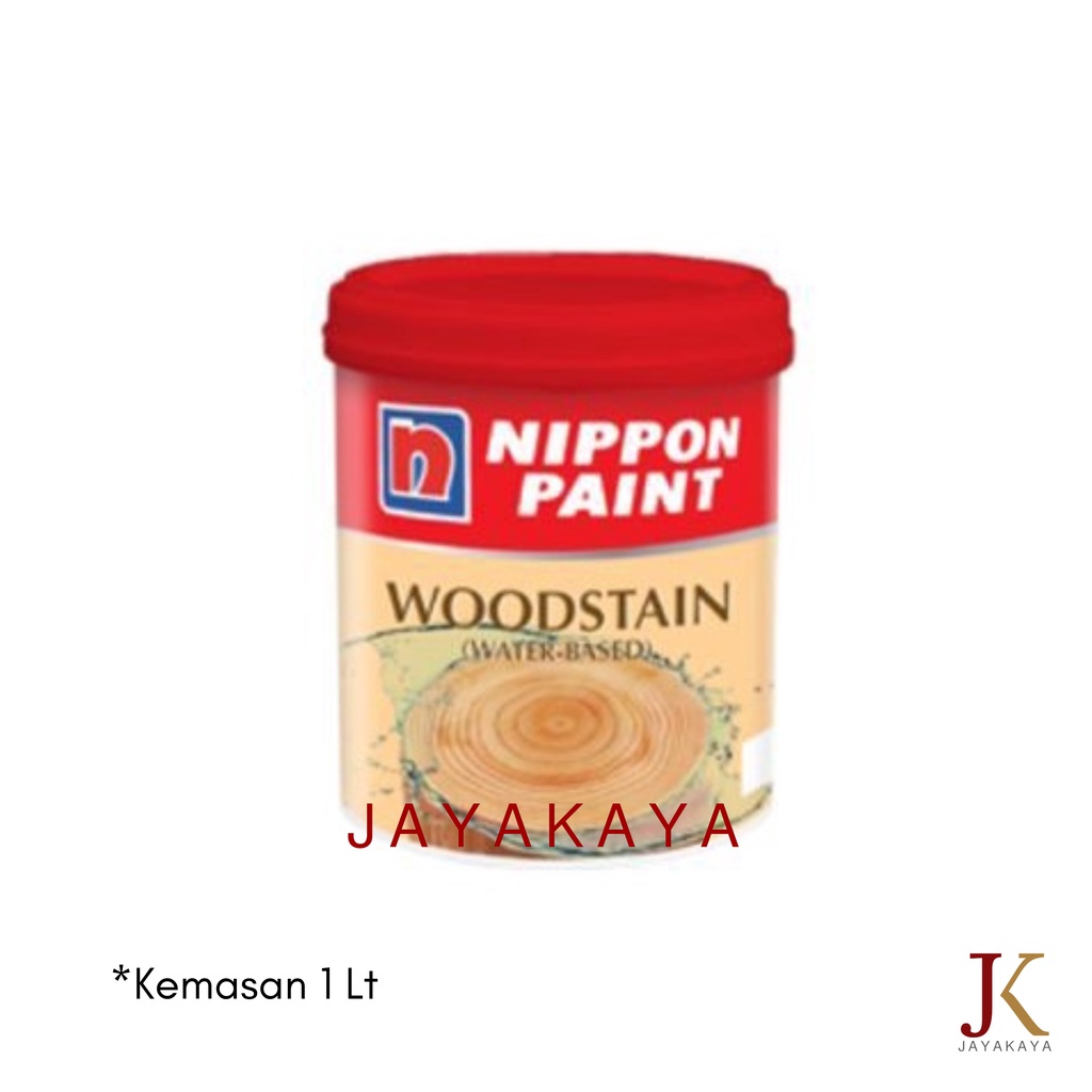 Nippon Woodstain 1 L Cat Pewarna Kayu Alami Waterbased