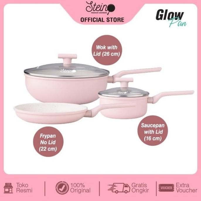 >*>*>*>*] Satuan Stein Steincookware Glow Pan Wok / Frypan / Saucepan milkpan