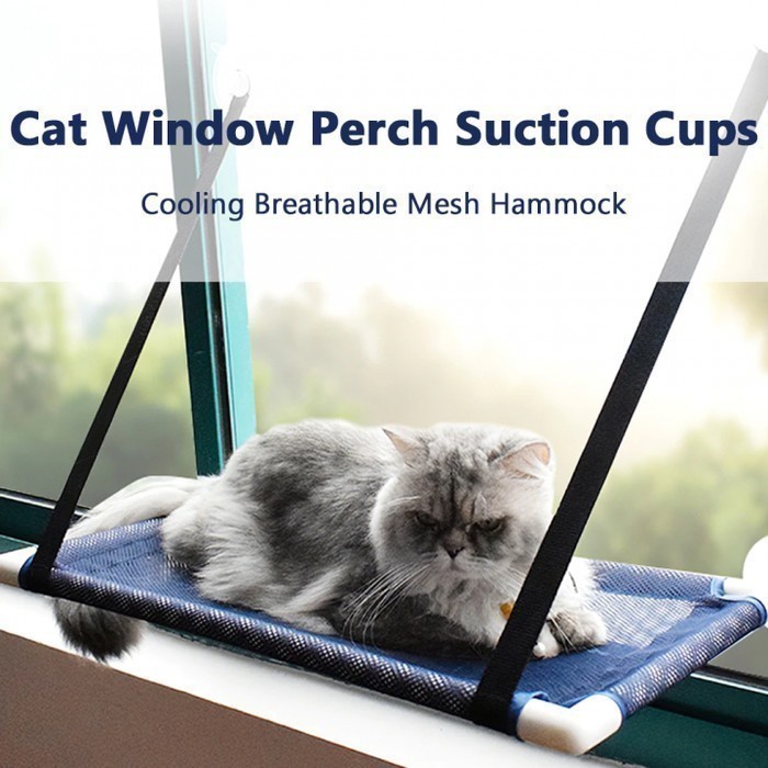 Hammock Bed Window Mounted Pets - Hammock Jendela Untuk Kucing