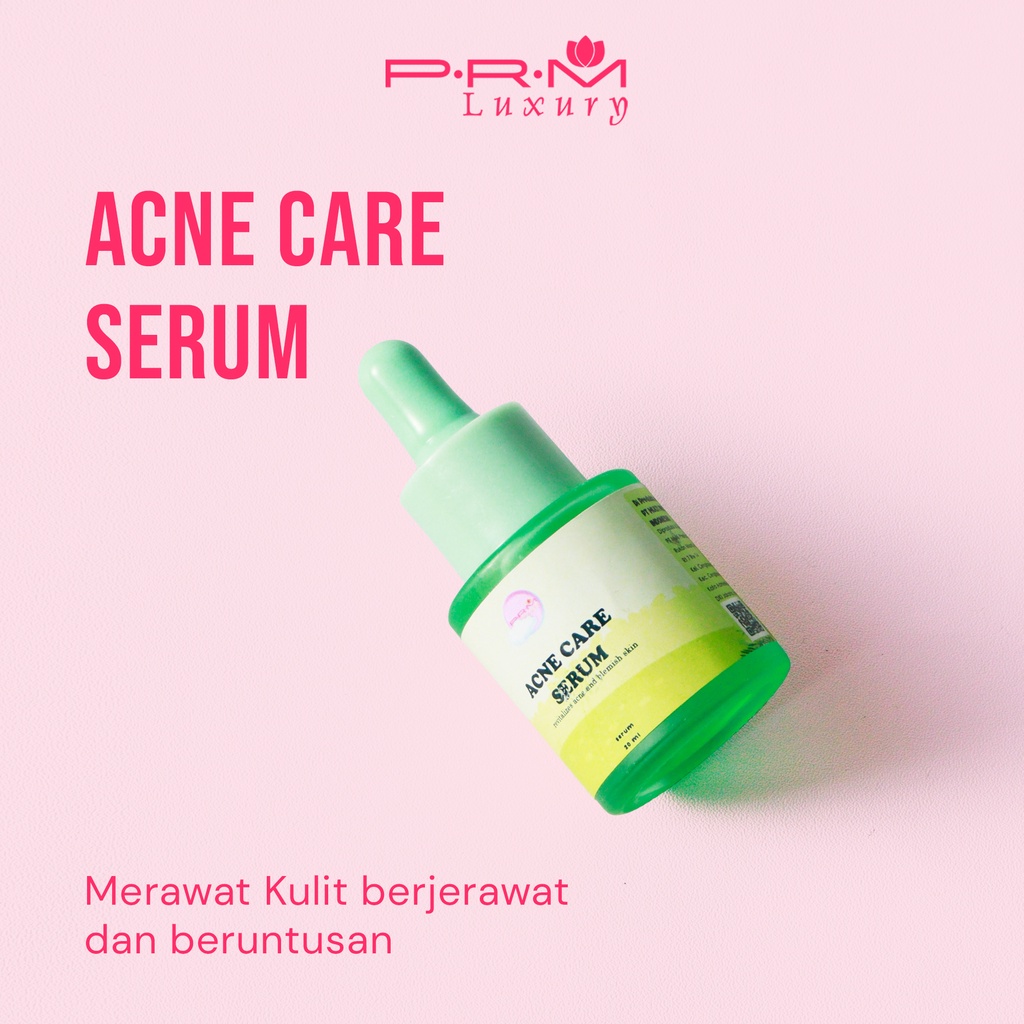 SERUM ACNE CARE PRM LUXURY  20ML/whitening/acne/serum wajah/ serum muka/ jerawat