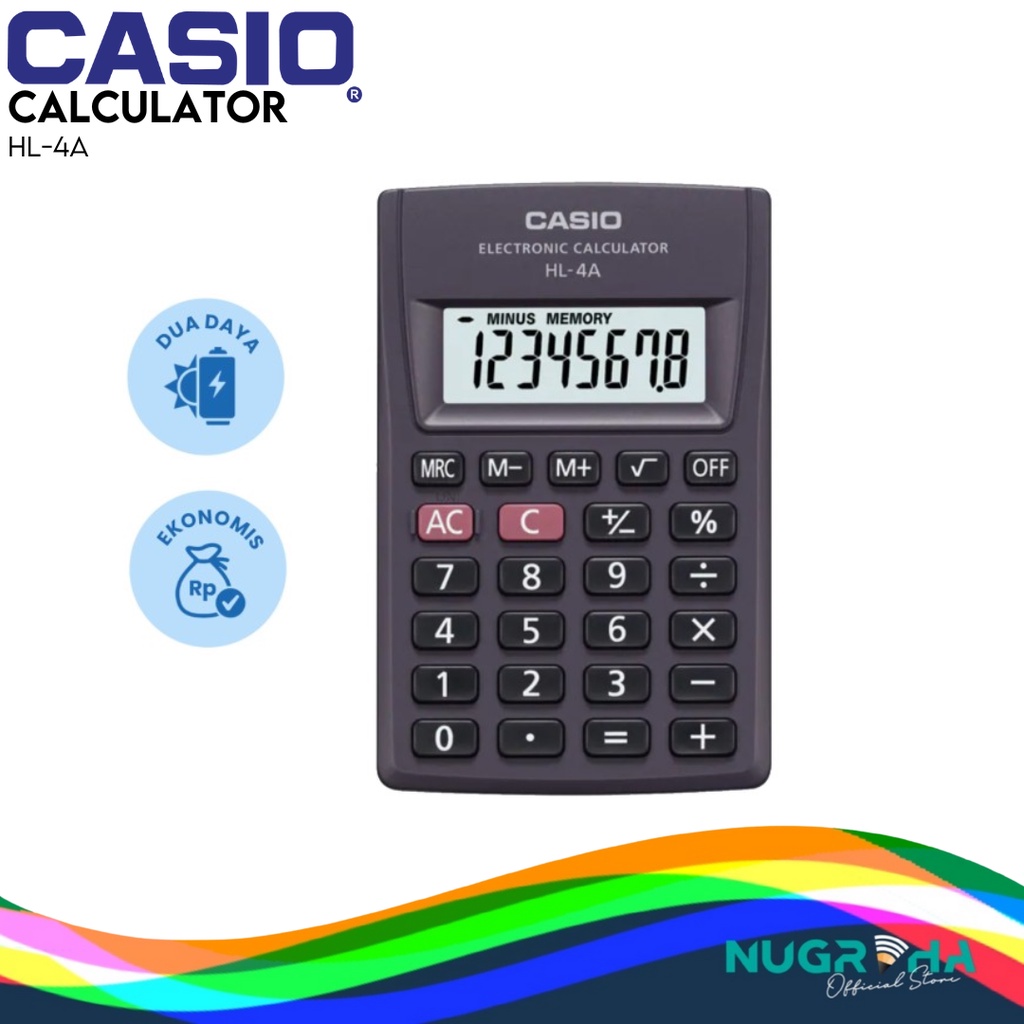 

KALKULATOR Calculator CASIO HL 4A