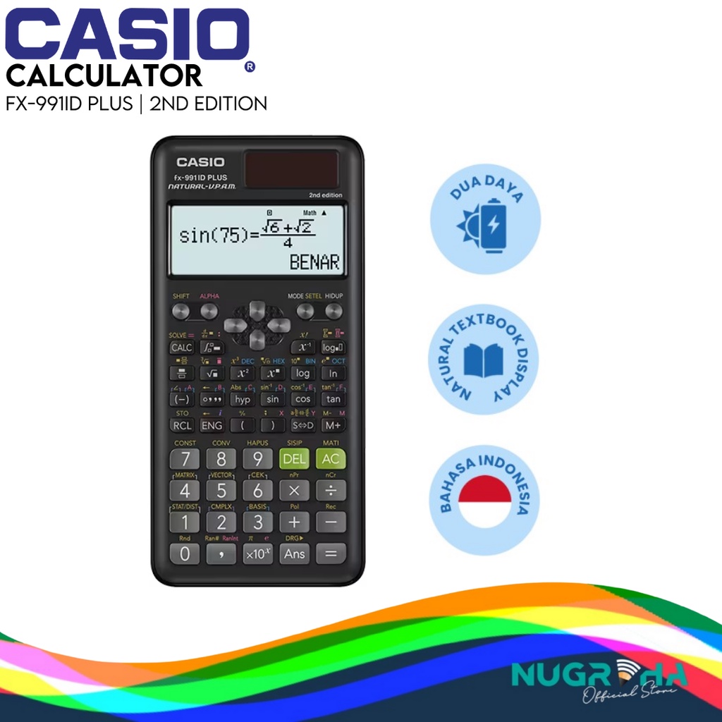 

Casio Scientific Calculator FX-991ID Plus