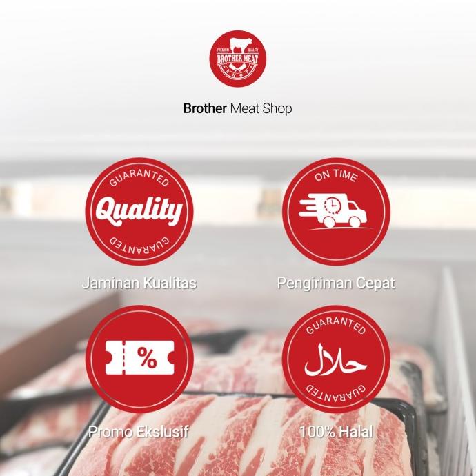 

Serbuk Daging 1kg Beku, Halal jin