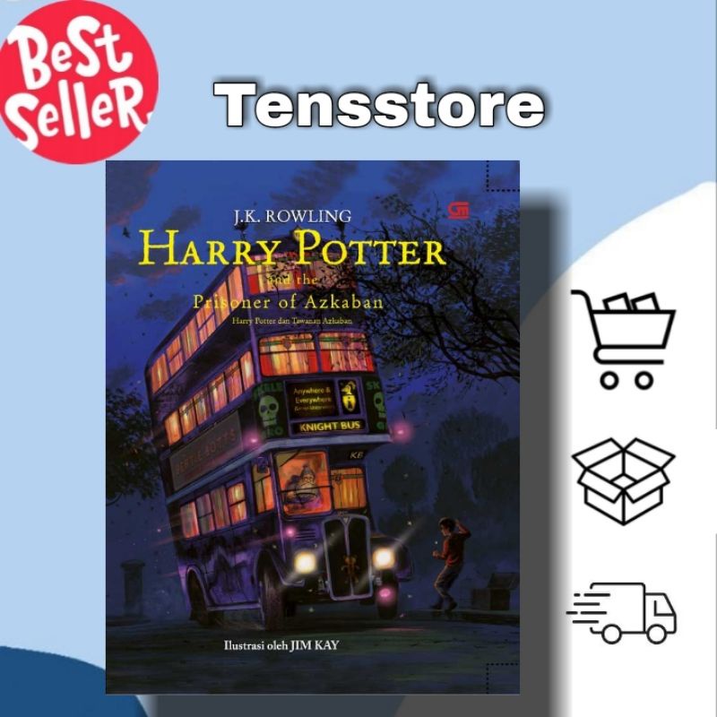 harry potter and the prisoner of azkaban edisi ilustrasi