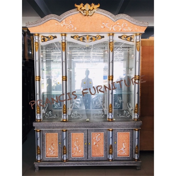 LEMARI PAJANGAN MINIMALIS BUFET PAJANGAN BUFET LEMARI PAJANGAN 4 PINTU KACA LEMARI PANJANGAN 4 PINTU