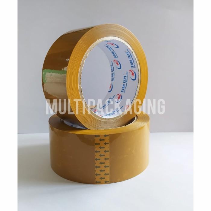 

Terlaris Lakban Bening & Coklat Star Tape 45Mm X 100 Yard