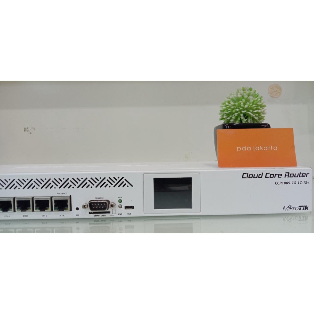 MikroTik Cloud Core Router CCR1009-7G-1C-1S+ | CCR1009 7G 1C 1S+ | CCR 1009 7G 1C 1S+