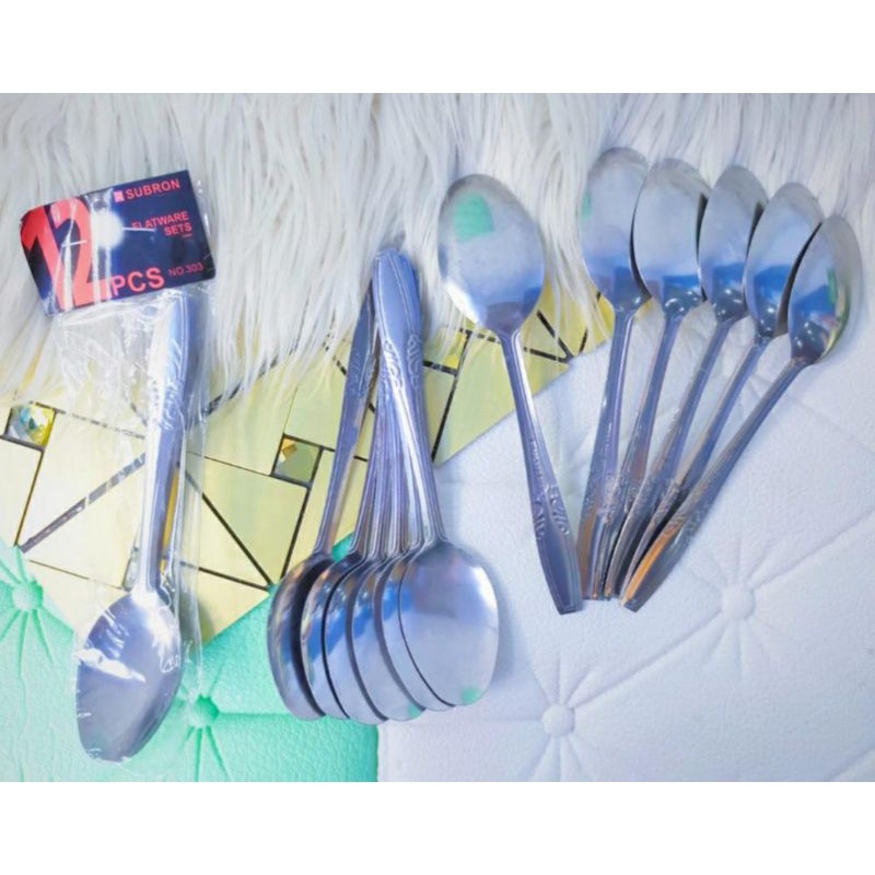 Sendok Makan Stainless Tebal / sendok Makan Murah / Sendok Makan Motif/ sendok murah