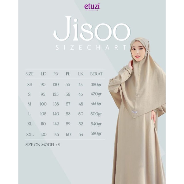 Gamis Crincle Airflow Jisoo Dress By Etuzi