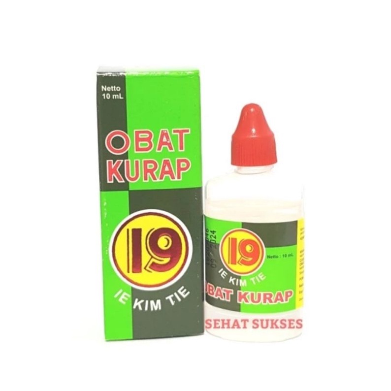 Obat Kurap 19 IE KIM TIE 10 ml - Obat Panu,Kadas,Kurap