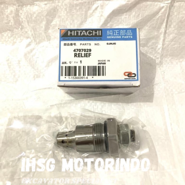 IGMO Relief Valve Hitachi Zaxis 48 zx48 Zaxis48 Solenoid Hitachi