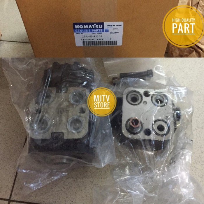 MJTV 23A-40-11101 Steering Valve Assy GD5510R GD511A Komatsu 23A4011101