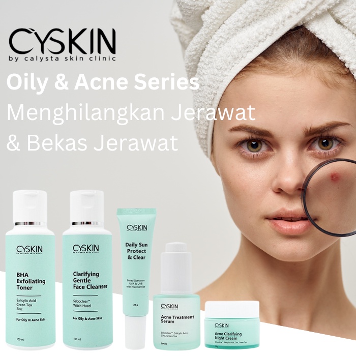 Paket Acne Calysta Serum Muka Berjerawat Kusam Aman