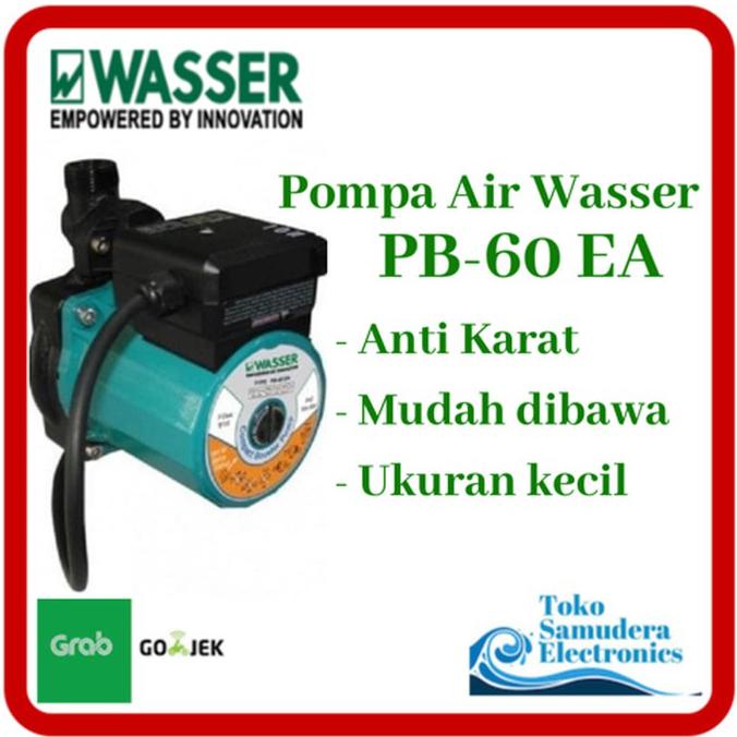 Mesin Pompa Air Pendorong Wasser PB 60 EA - Booster Pump WASSER PB60EA Pompa Dorong Garansi Resmi
