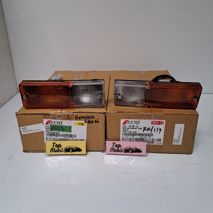 TPML Lampu sen bemper Chevrolet KBD 26 213-1617 merk Lucid