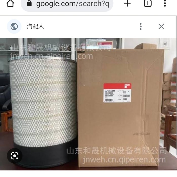 MLSI Air Filter Fleetguard AF4553M Genuine