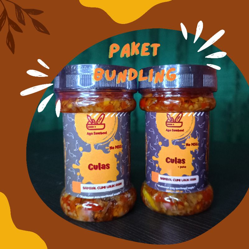 

Aya Sambeul Paket Cumi original dan cumi pete 135 gram