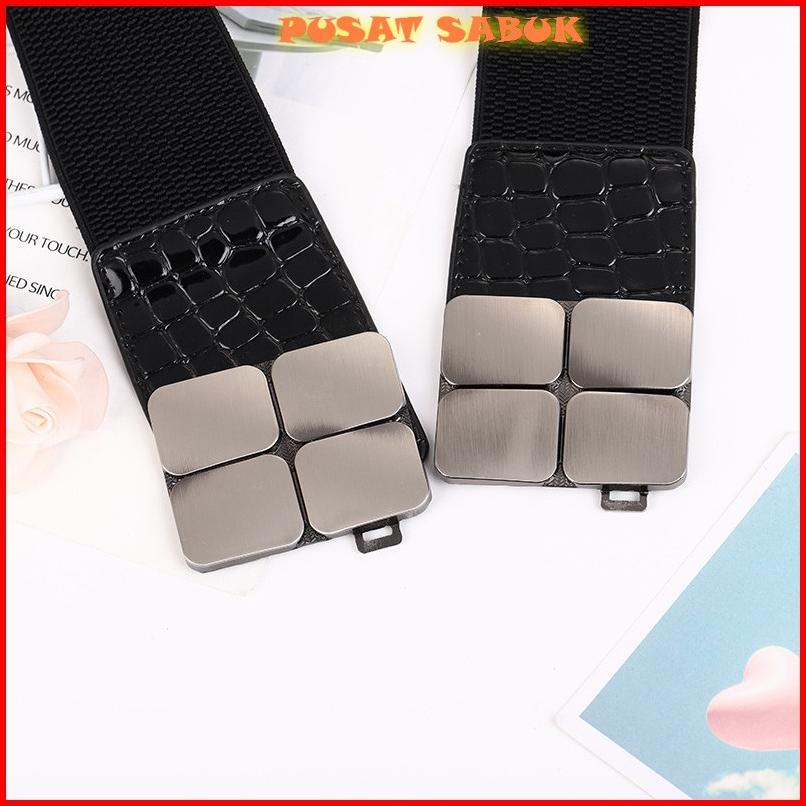Garansi Resmi Gesper Sabuk Fashion Wanita Obi Karet Women Belt Ikat Pinggang Cewek Korea Elastis Oby