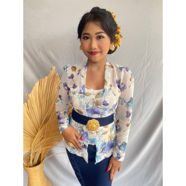 Kebaya Bali By Ani Kebaya Kutubaru Sifon Bunga