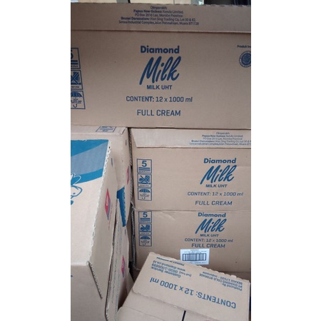 

susu UHT full CREAM diamond KHUSUS instan