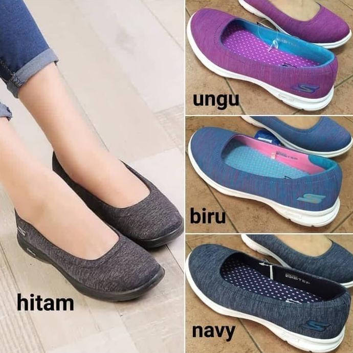 Promo Sepatu Wanita Skechers / Skecher / Sketcher / Sketchers Gowalk Gostep