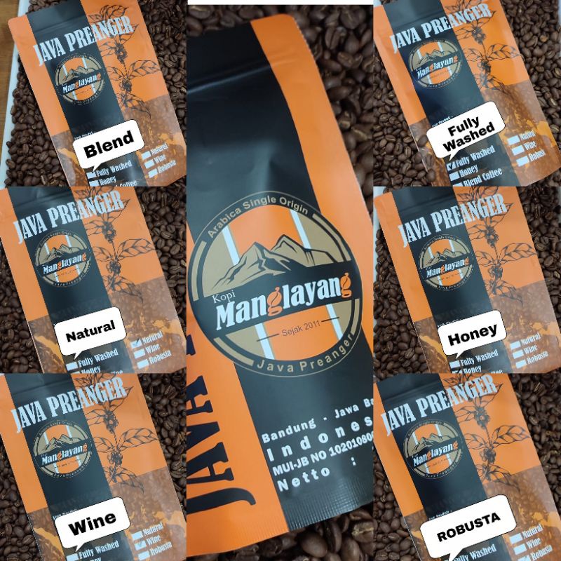 

ORIGINAL KOPI MANGLAYANG ASLI Netto 200 GRAM
