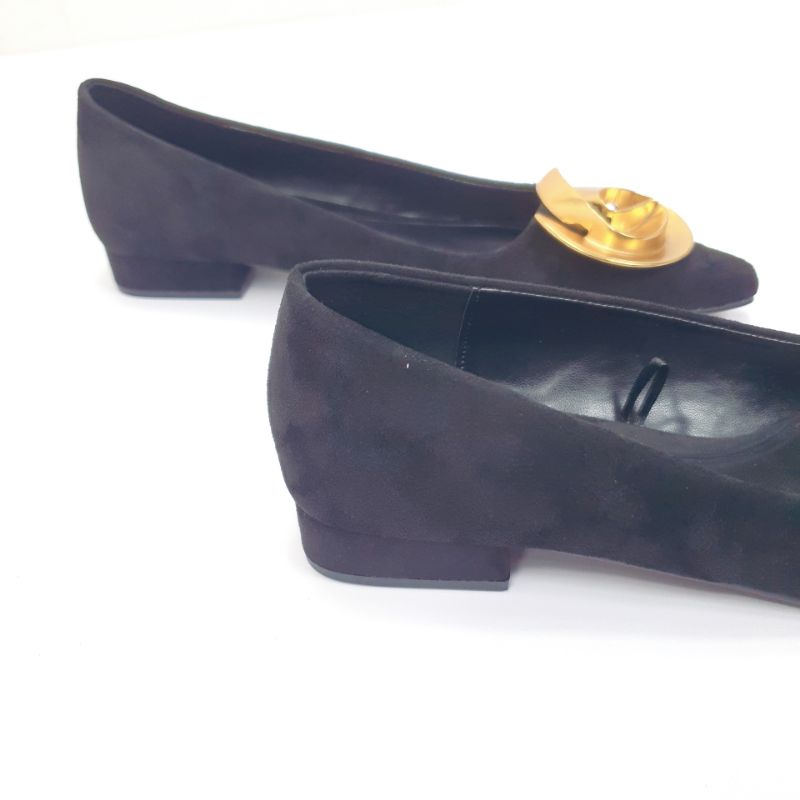 ZR Balerina Suede Flat Shoes 7672-1