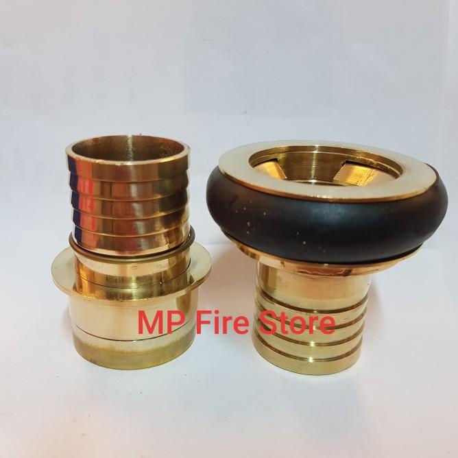 Coupling Machino Kopling Selang Pemadam Kebakaran 1.5 Kuningan 1,5