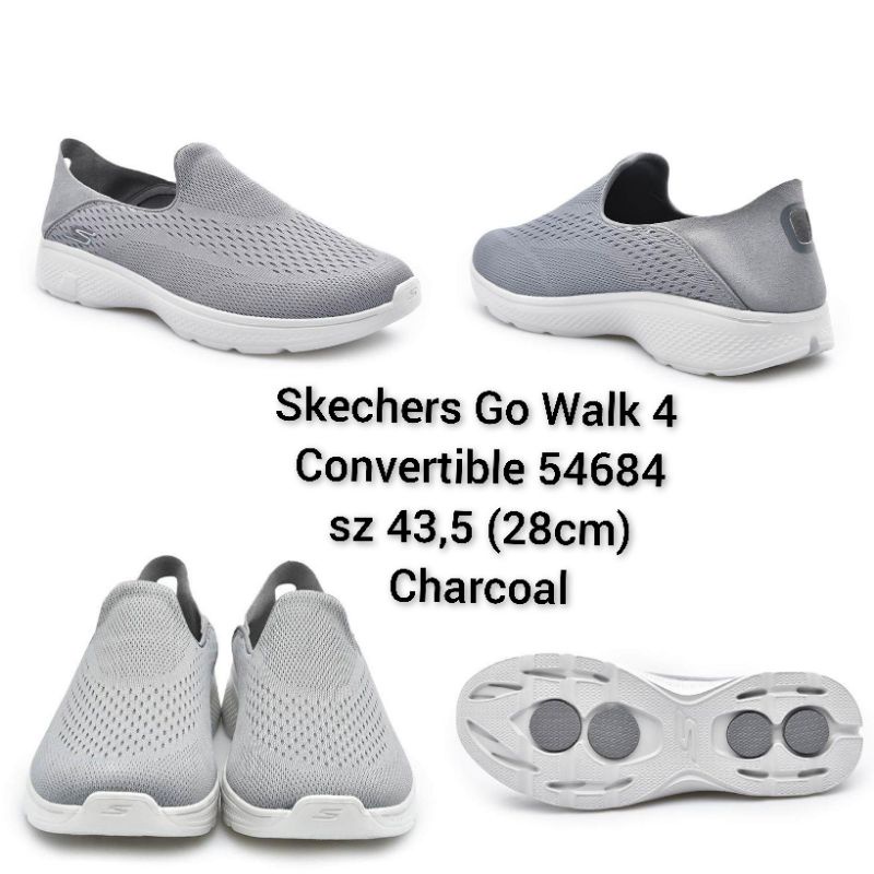 Skechers Go Walk 4 Men Shoes [SKE54684CHAR]