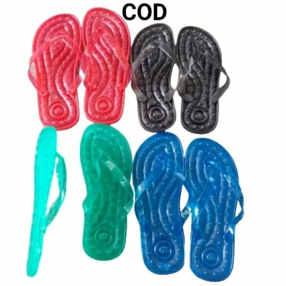 Sandal_Smd Sendal Kesehatan Akupuntur Refleksi Terapi Boloni Plastik Duri Sedang