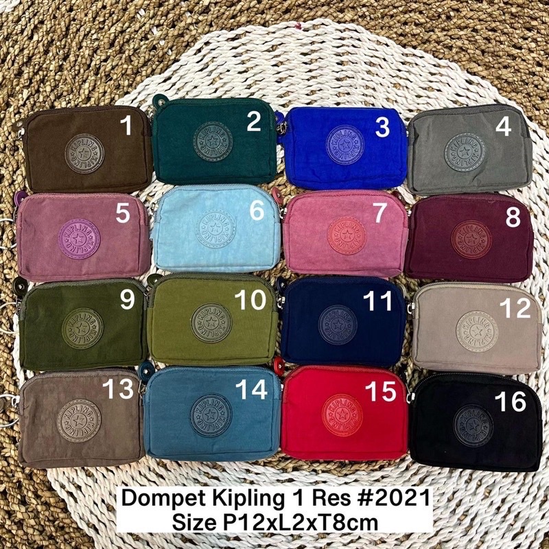 Kipling dompet koin / kartu, 1 resleting Import
