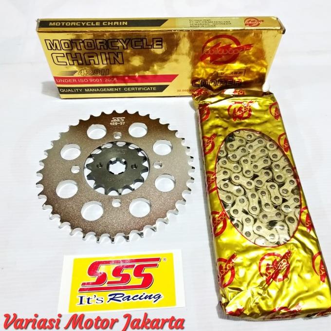 Gear Set Sss Rante Wilwood Rx King Jupiter Z Fiz R 428 15 36 112 H