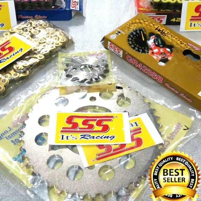 Gear Set Sss Supra 100 / Grand /Win / Astrea / Prima/ Legenda Termurah