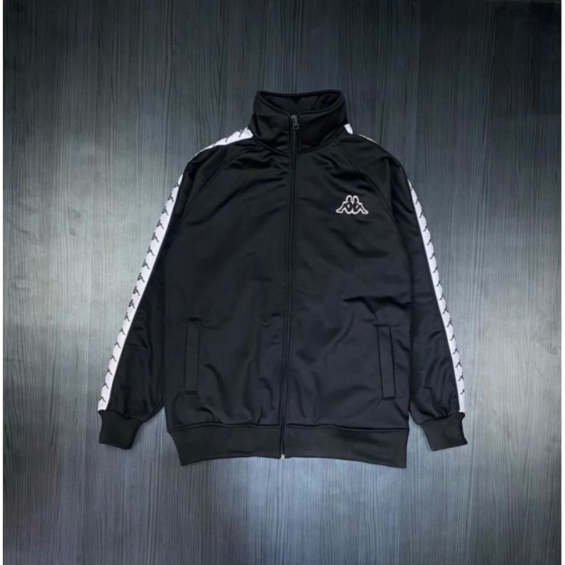 JAKET TRACKTOP KAPPA TAPPED OLAHRAGA