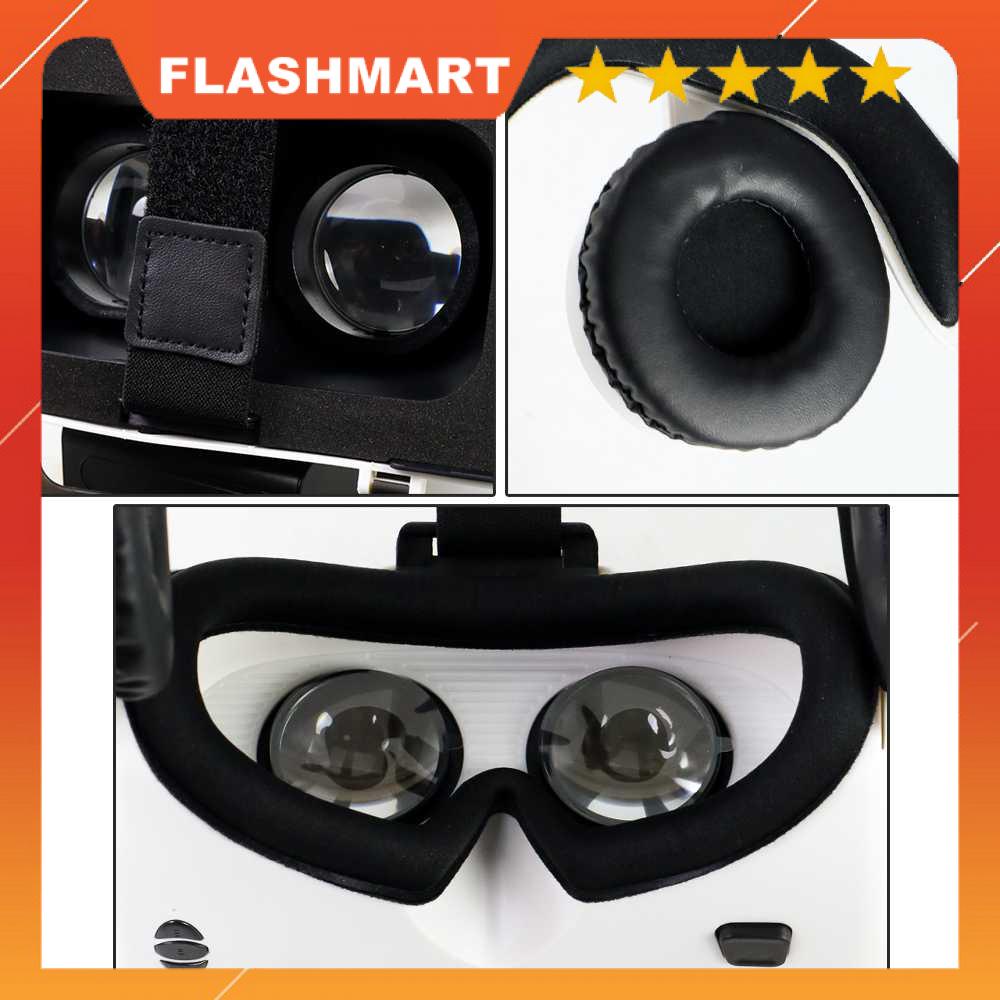 FLASHMART Shinecon VR Box IMAX Giant Screen Virtual Reality Glasses + Headset - SC-G06EB